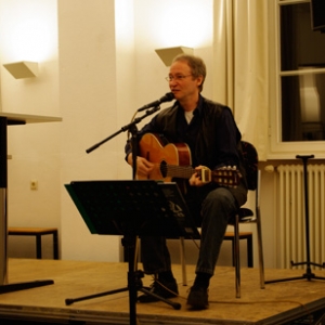 Wolfgang Winkler sorgte für die musikalische Umrahmung